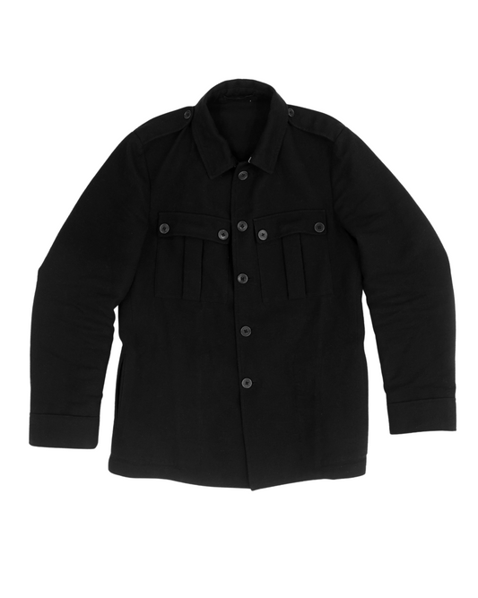 Dries van Noten Noten structured wool officer jacket