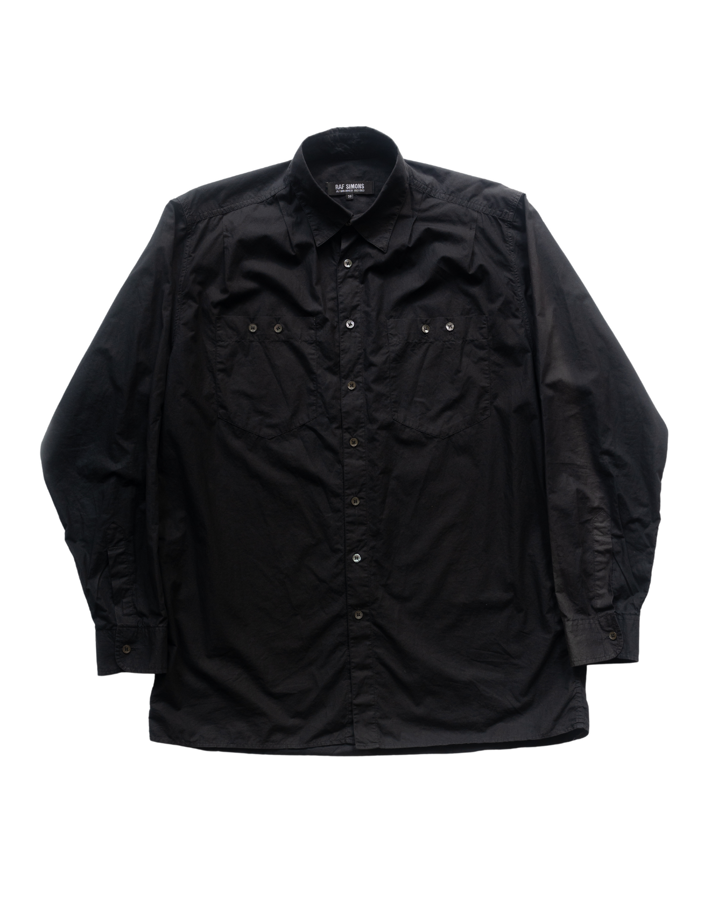 Raf Simons "Virginia Creeper" Oversized Button-Up Shirt